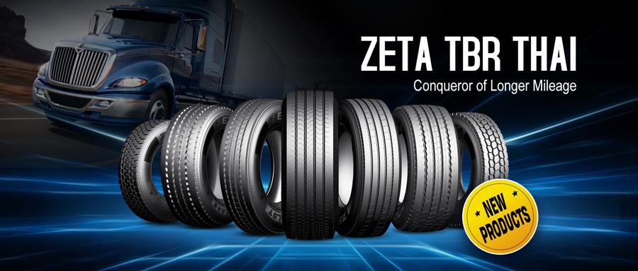 Китайская Zeta представила новую линейку шин TBR Thai для грузовиков и автобусов