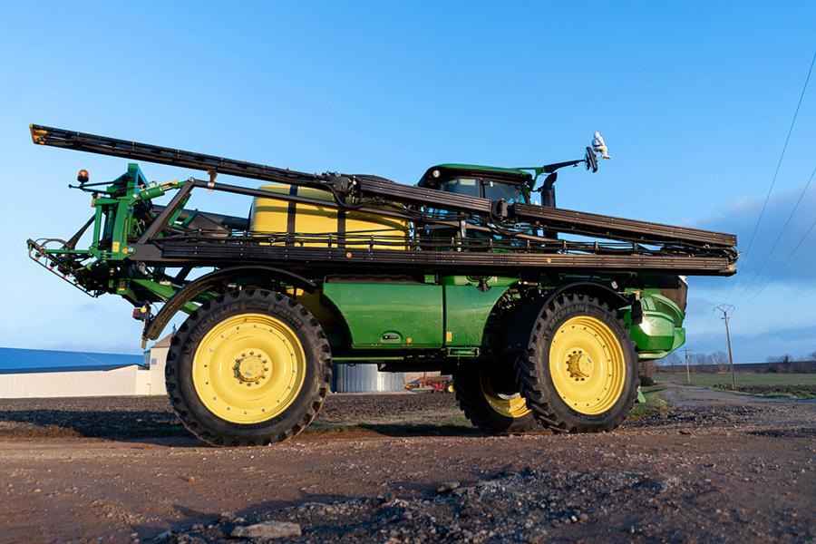 Новые агрошины Michelin SprayBib CFO - еще больше производительности при более низком давлении