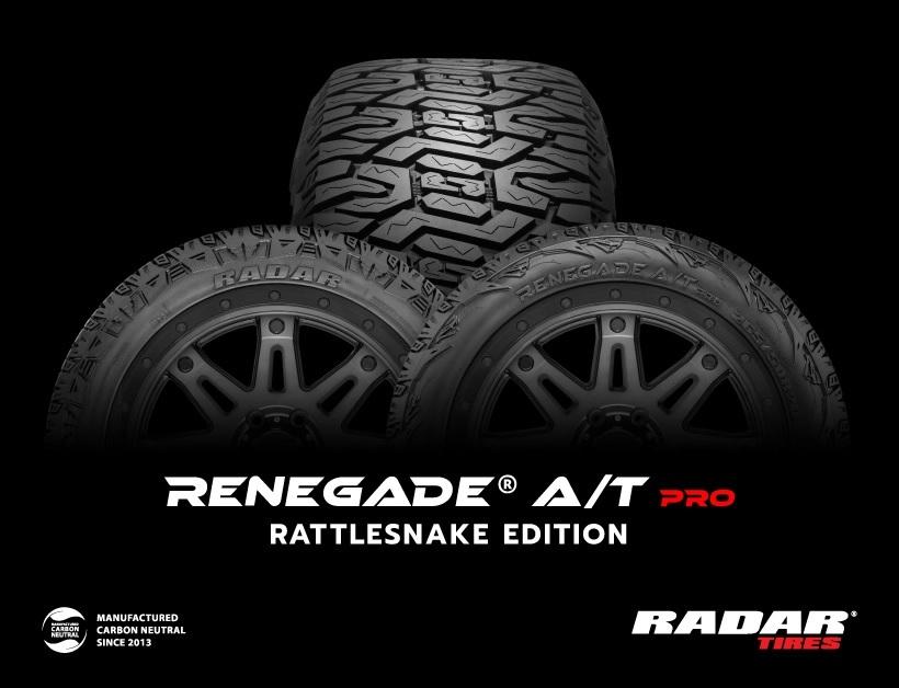 Omni United разработала шину с гремучей змеей на боковине