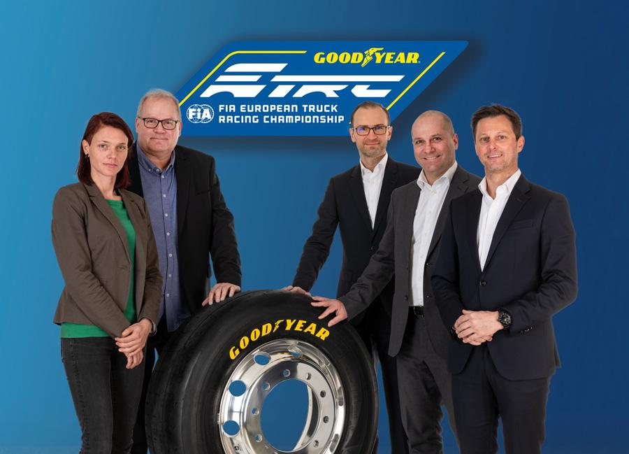 Goodyear расширяет партнерство с Европейской ассоциацией гонок на грузовиках