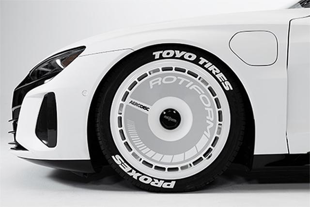 Кен Блок выбрал для своего нового Audi RS e-tron GT шины Toyo