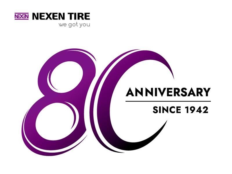 Памятная эмблема напомнит о 80-летии Nexen Tire