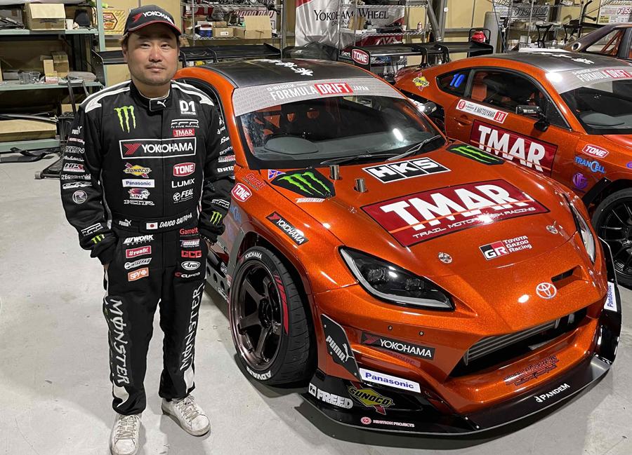Дайго Сайто будет выступать в Formula Drift Japan на изготовленных по заказу шинах Yokohama