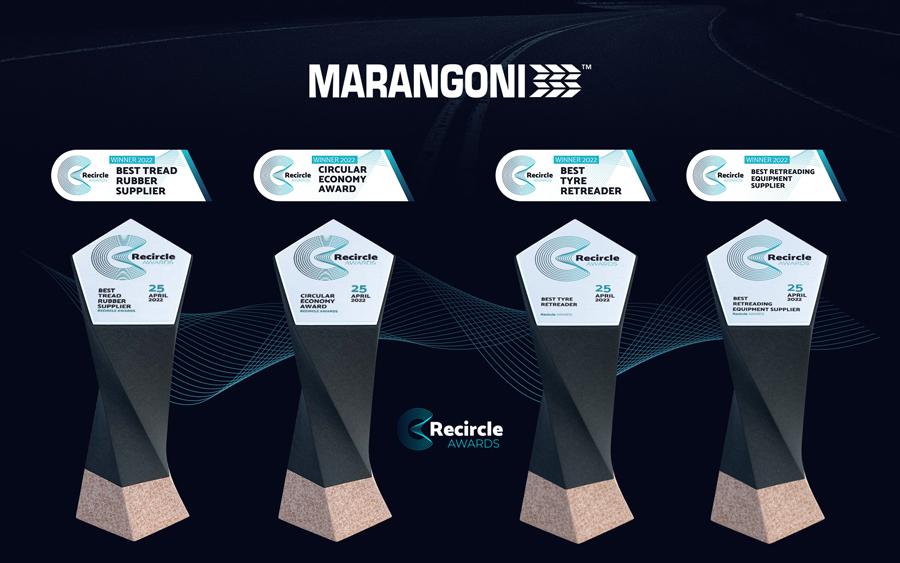 Marangoni побеждает в четырех номинациях премии Recircle Awards