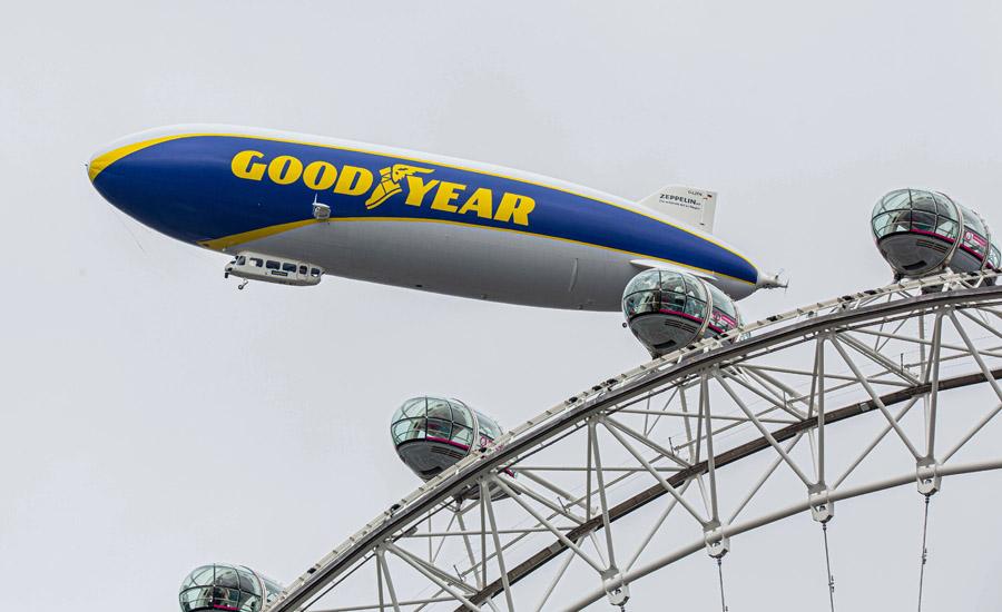 Дирижабль Goodyear возвращается в небо над Европой