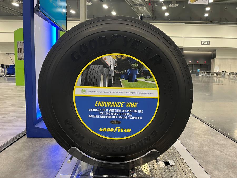 В резиносмесях шин Goodyear для мусоровозов будет использоваться соевое масло