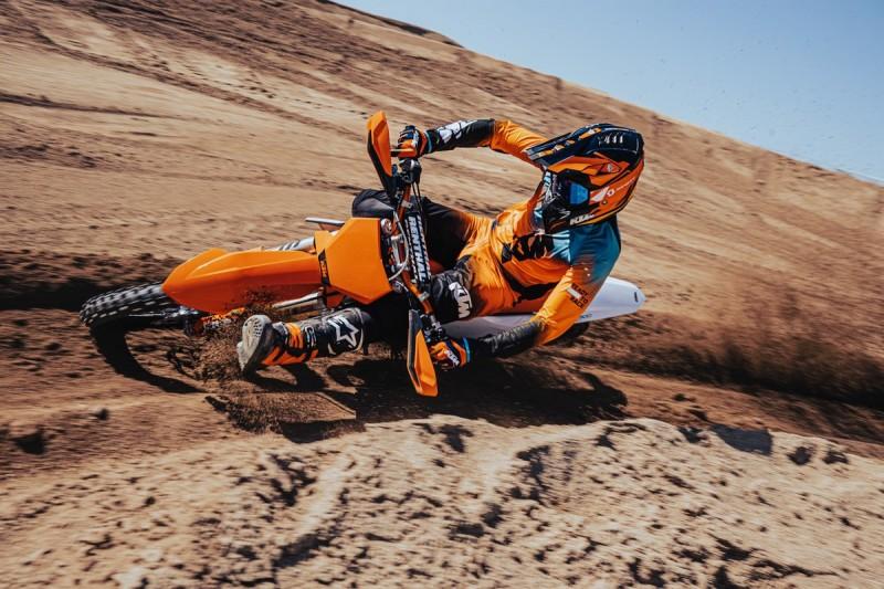 KTM SX 125 прыжки