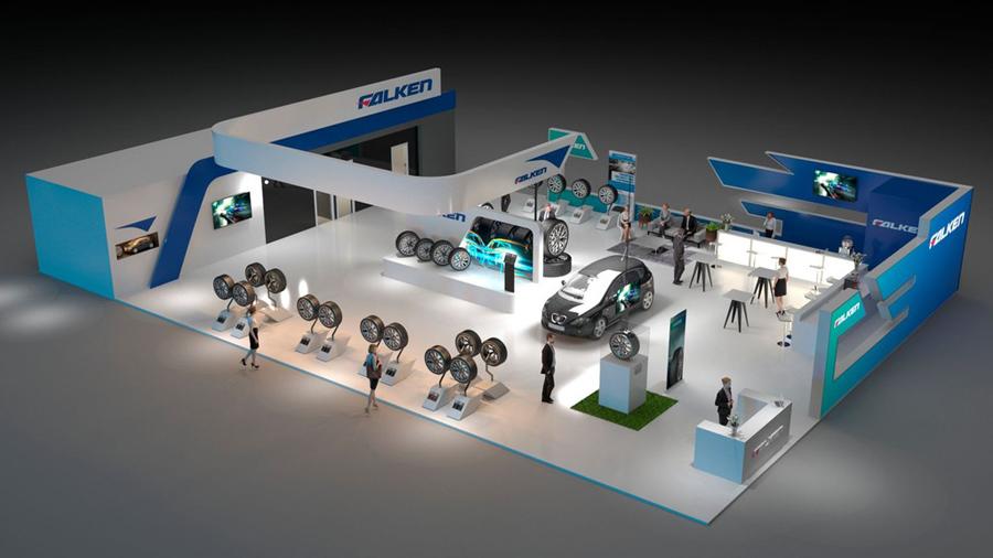 Falken представит на выставке в Кельне новые и популярные модели легковых и грузовых шин