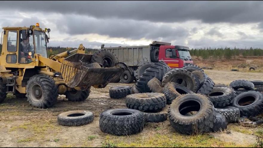 В Заполярье появится предприятие по обезвреживанию старых покрышек
