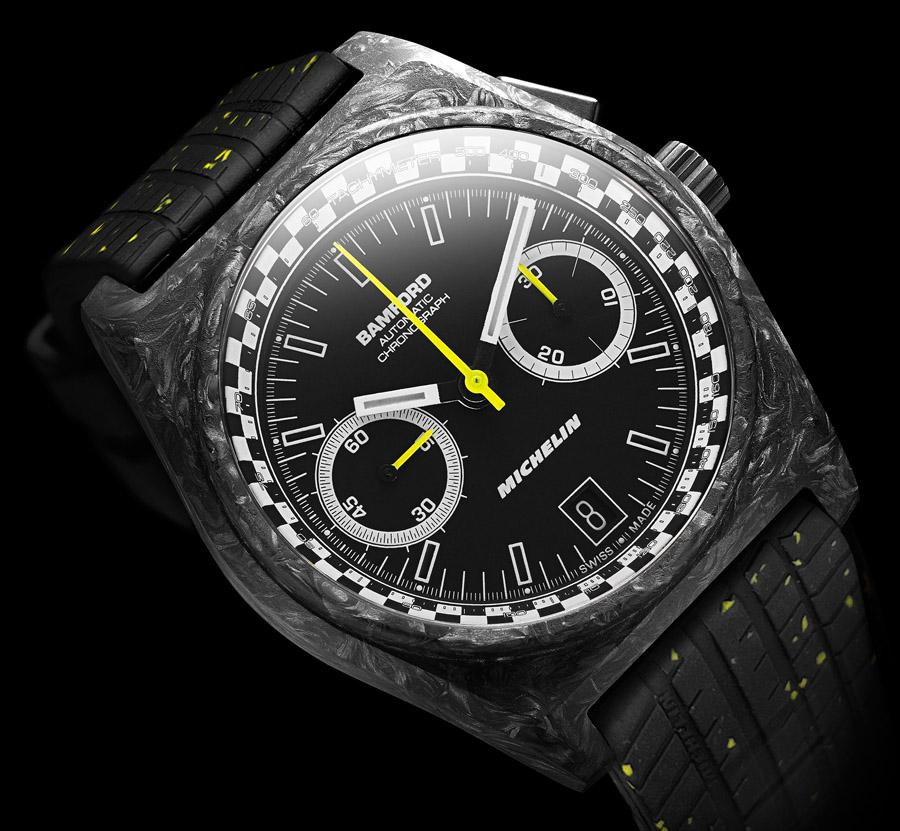 Michelin и Bamford London представили лимитированную серию часов с ремешками из шин