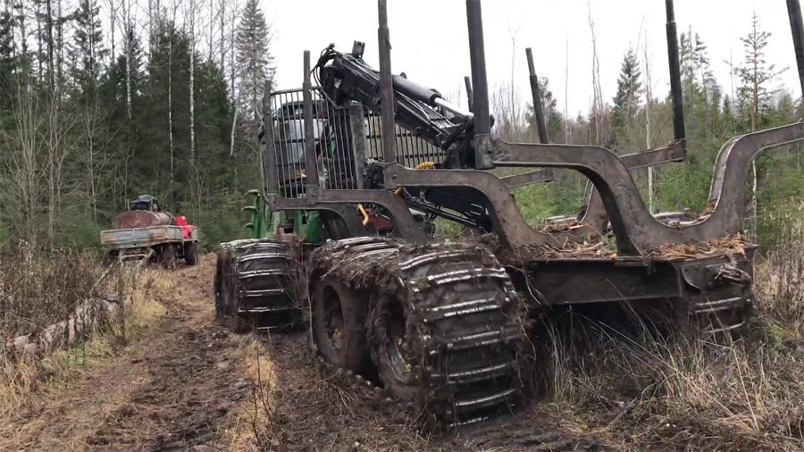 Шины линейки Alliance Forestar III одобрены для использования с гусеницами