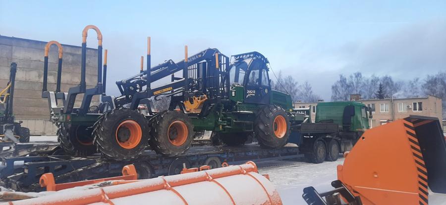 «Нортек» проводит испытания своих лесных шин в Беларуси