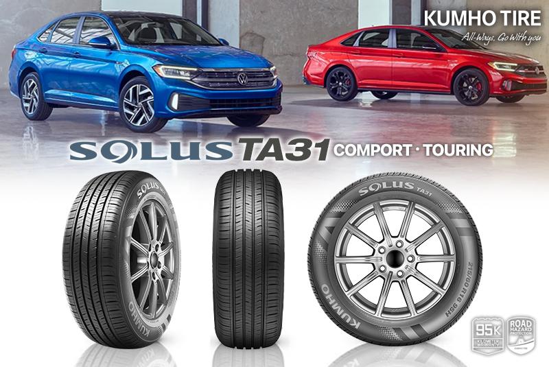 Kumho будет поставлять свои шины на сборочный конвейер VW Jetta