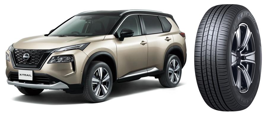 Новые Nissan X-Trail поедут по дорогам Японии на шинах Falken