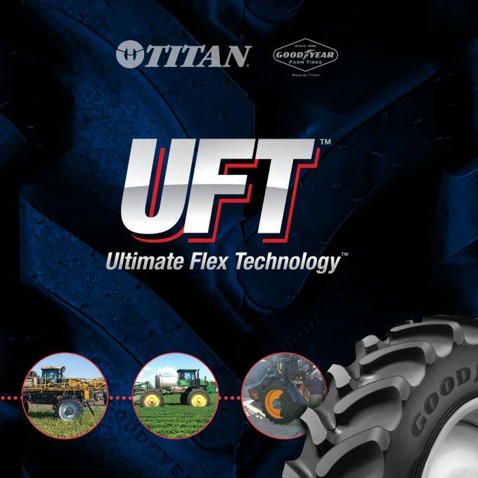 Titan представила новую технологию сельскохозяйственных шин UFT