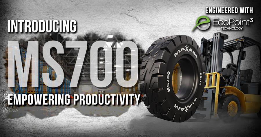 Maxam представила новую индустриальную шину MS700 с технологией EcoPoint3