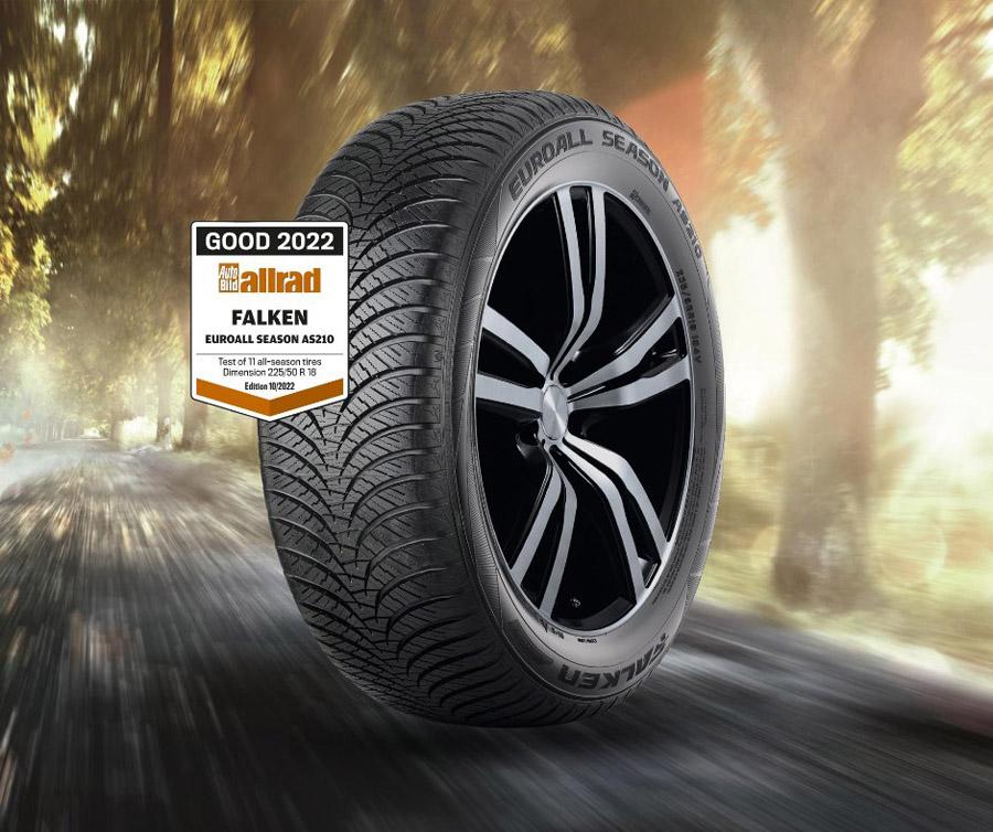 Оценка «хорошо» для всесезонок Falken от экспертов Auto Bild Allrad