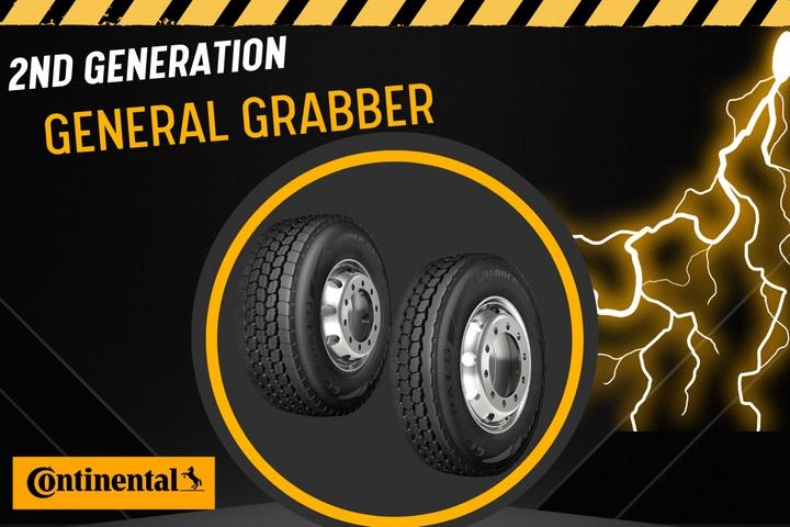 Continental представила второе поколение грузовых вседорожных шин General Grabber