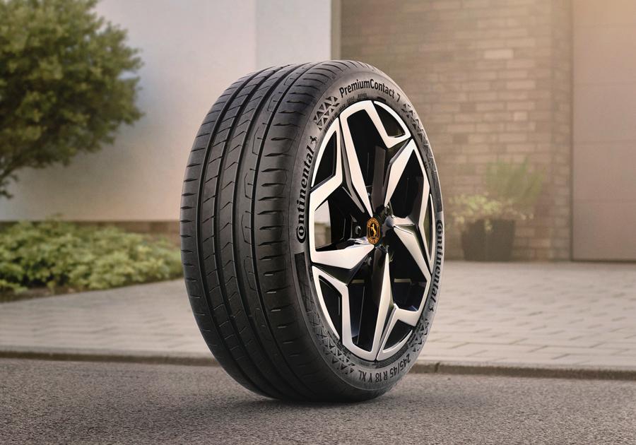 В Европе стартовали продажи новых премиум-шин Continental PremiumContact 7