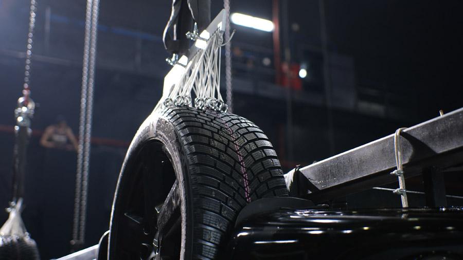 Continental продемонстрировала преимущества технологии StudOn Retention в шинах IceContact 3