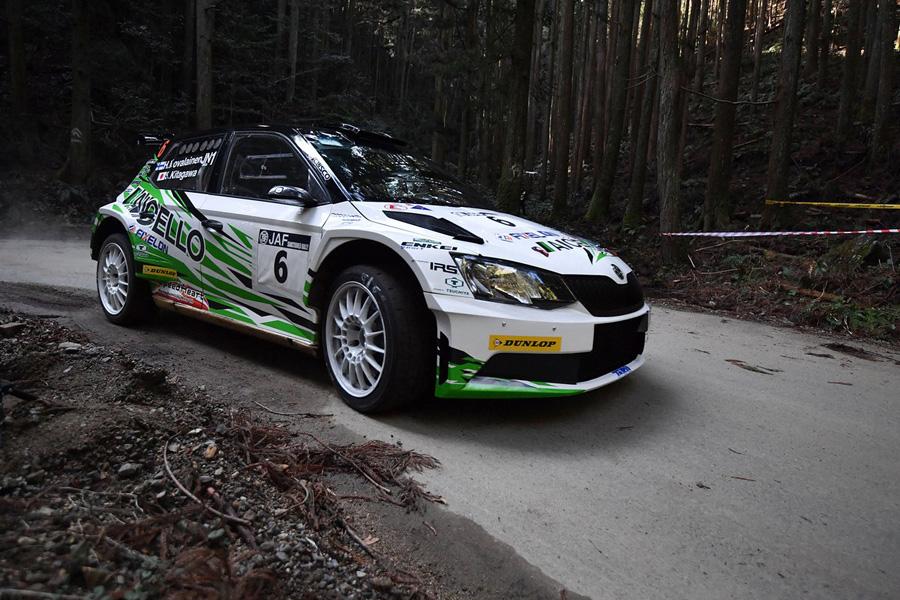 Триумф Dunlop во Всеяпонском чемпионате по ралли