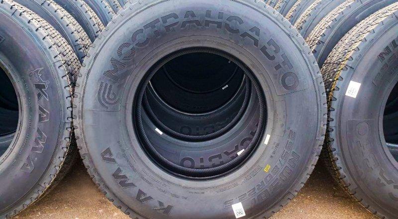 Мострансавто закупило 10 тысяч забрендированных шин для автобусов