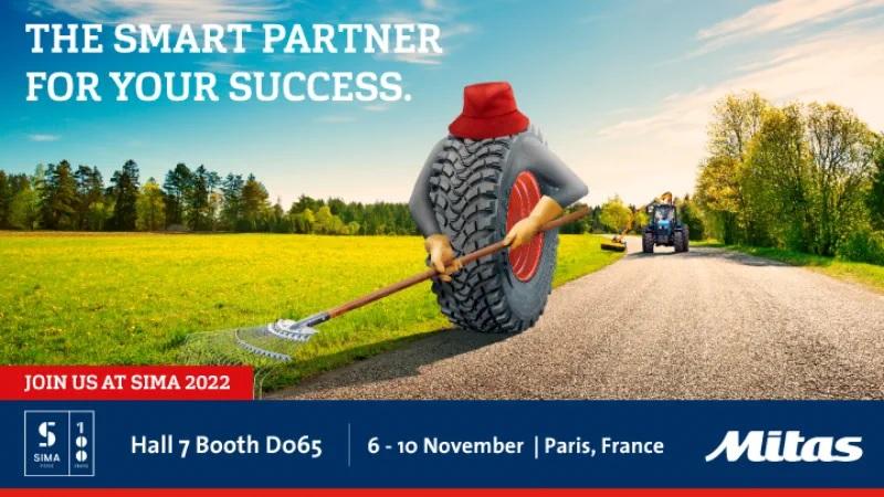 Mitas примет участие в парижской выставке SIMA 2022