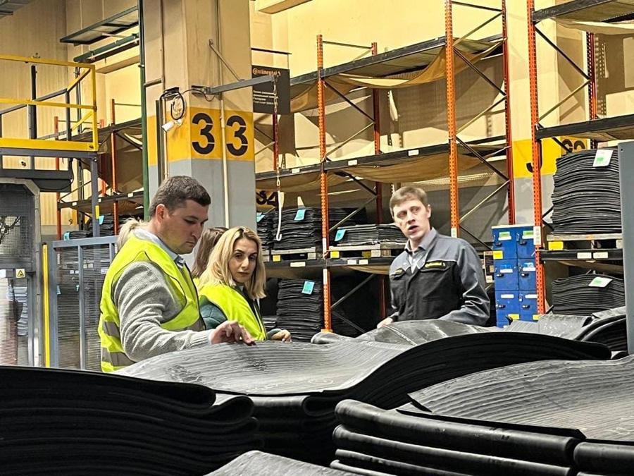 Участники бизнес-миссии АИРР посетили шинный завод «Континентал Калуга»