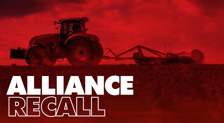 Yokohama отзывает партию агрошин Alliance и Primex