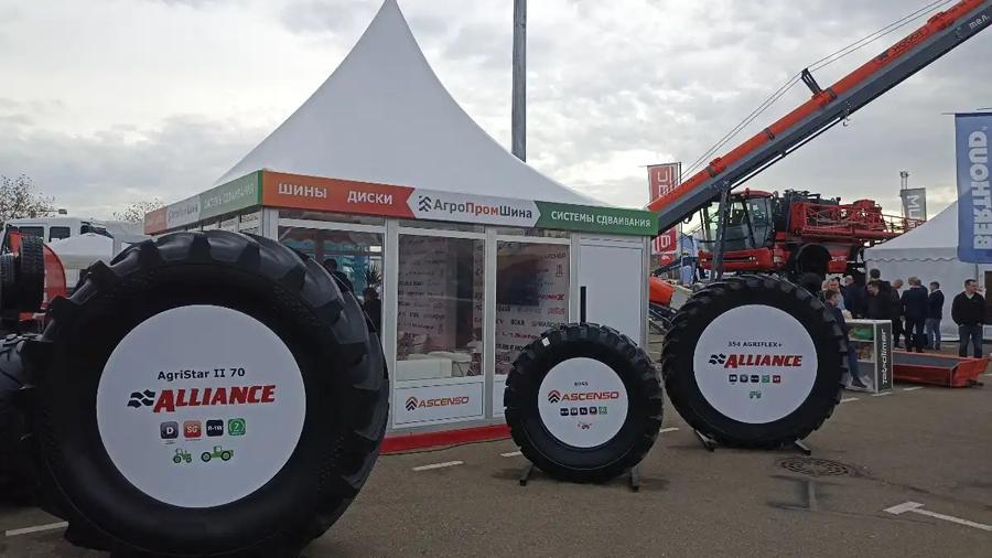 Yokohama представила агрошины бренда Alliance на выставке в России