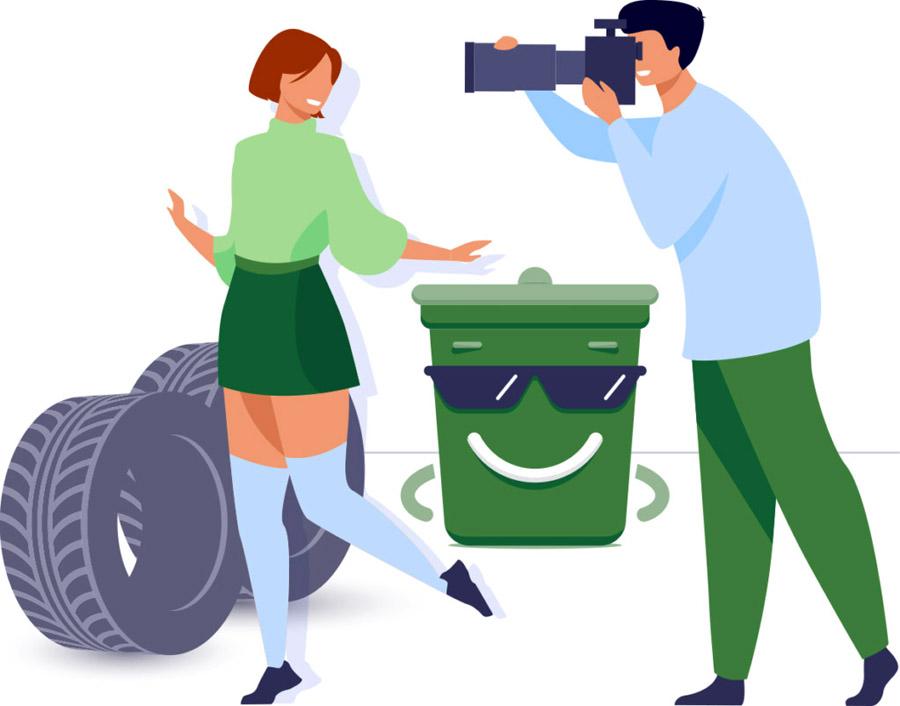 С 1 ноября жители Подмосковья сдали на утилизацию 613 куб.м старой авторезины