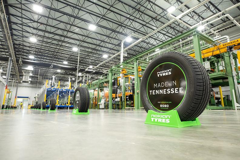Nokian Tyres отмечает успешность своего бизнеса в Северной Америке