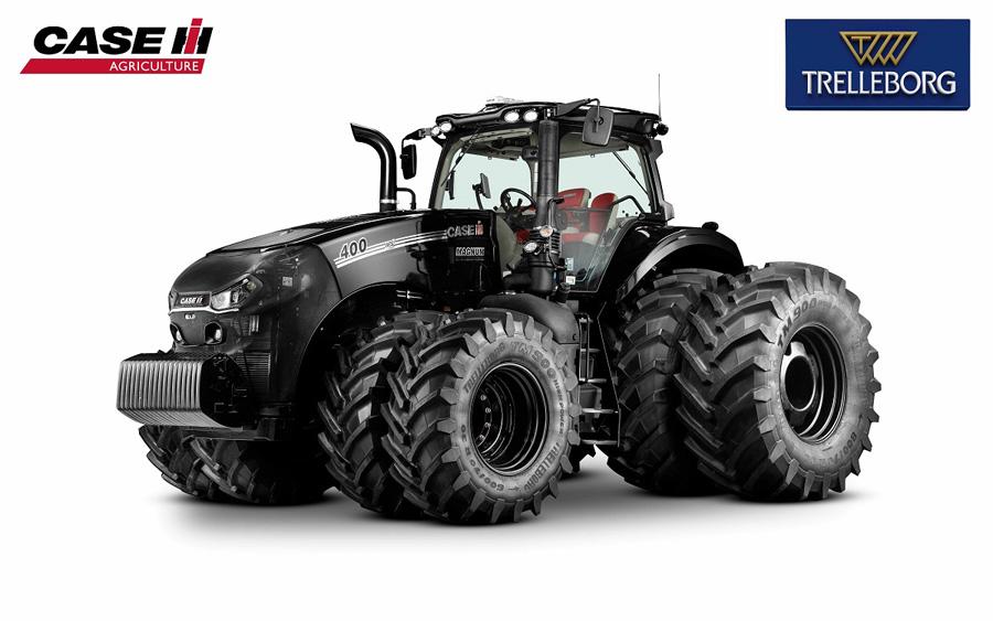 Шина Trelleborg TM900 HP выбрана для оснащения спецверсии трактора Case IH Magnum Black
