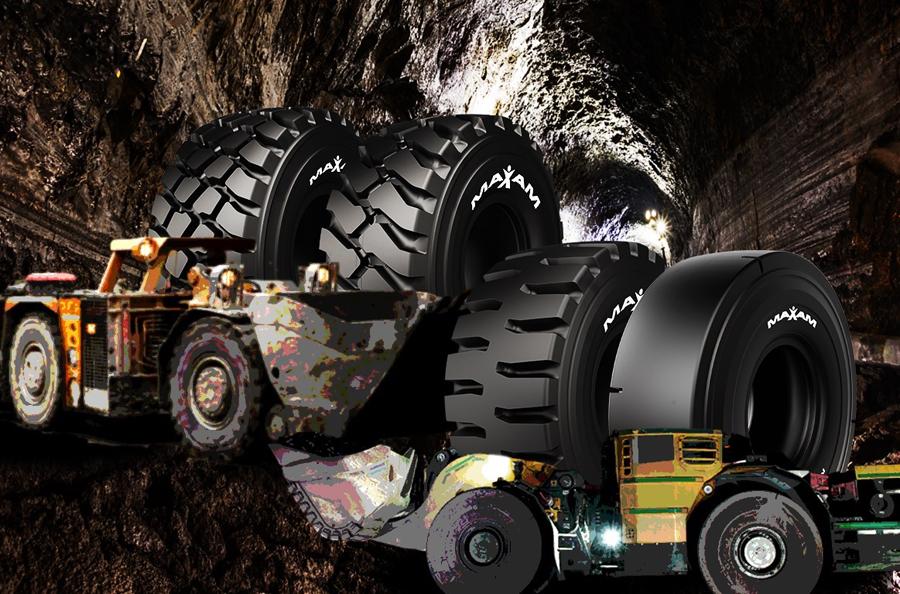 Maxam расширяет линейку шин для подземных горных работ