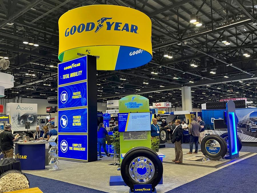 Goodyear представила свою первую EV-шину для региональных грузоперевозок