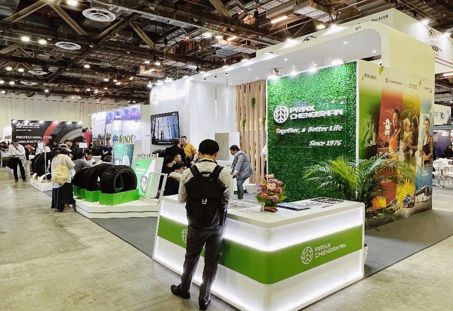 Запоминающийся дебют китайской Prinx Chengshan на выставке в Сингапуре