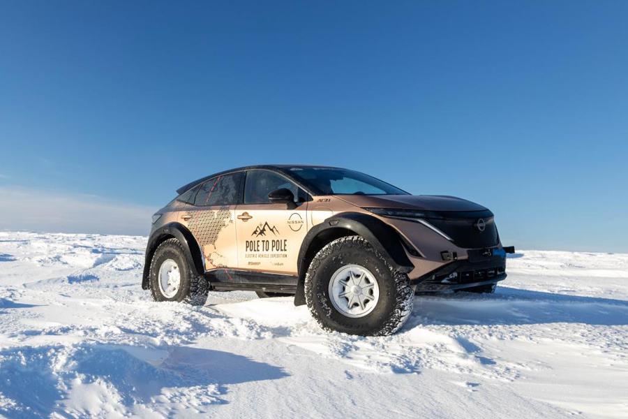 Nissan Ariya на шинах BFGoodrich проедет Северного полюса до Южного