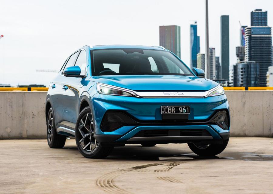 BYD будет оснащать свои электрические кроссоверы Atto 3 шинами Continental