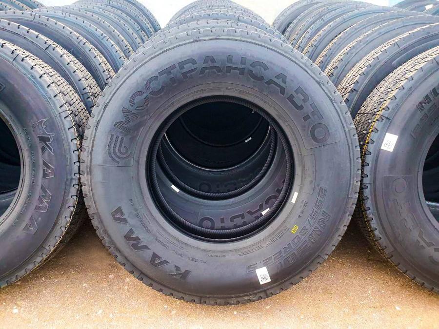 «Мострансавто» получило 12 тысяч брендированных шин для автобусов