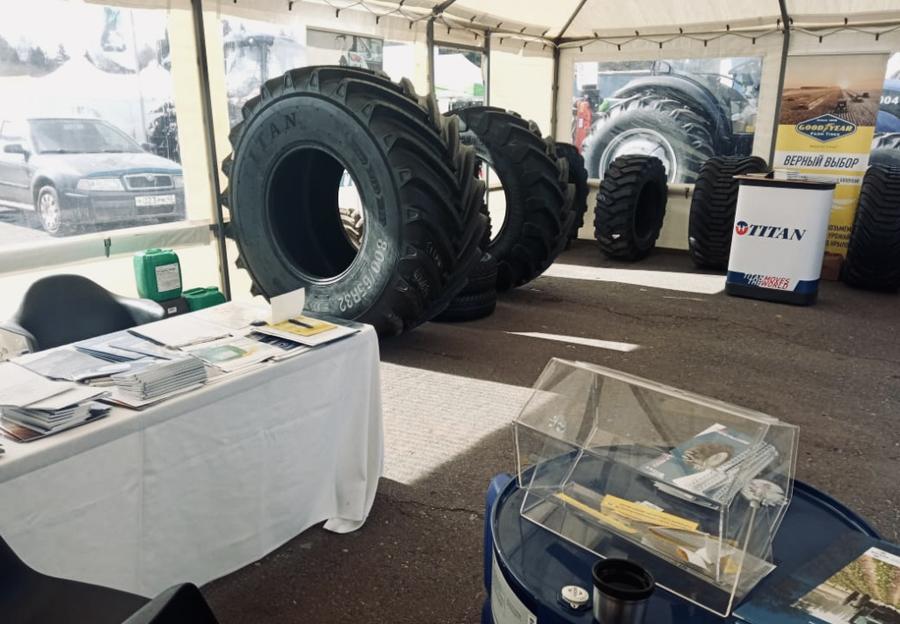 «Волтайр-Пром» представила шины брендов Titan, Goodyear и Voltyre на выставке в Кирове