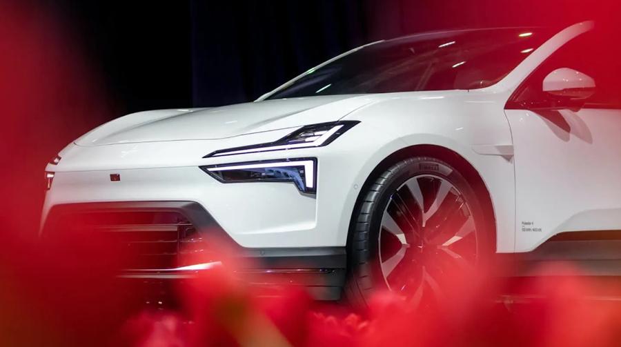 Новый Polestar 4 поедет на заводских шинах 
