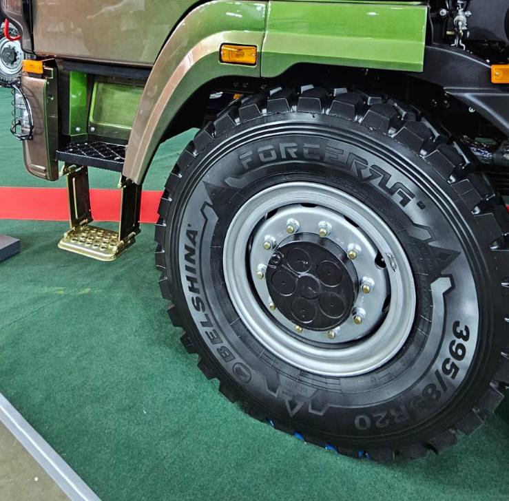 На выставке в Москве представили белорусские шины для строительной техники