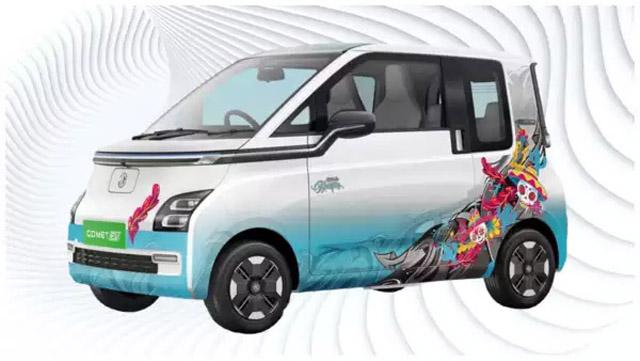 Индийские электромобили MG Comet EV будут оснащать отечественными шинами