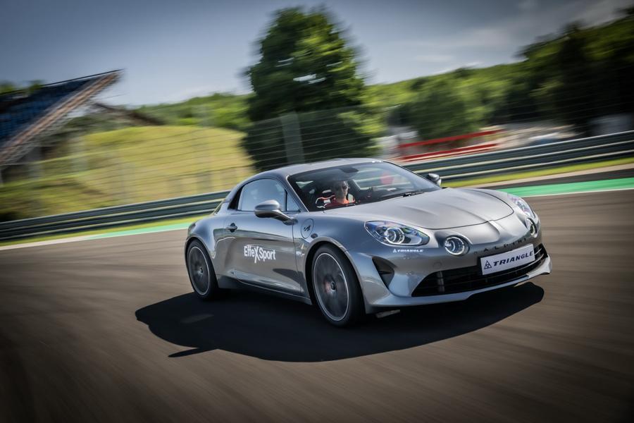 Европейские дистрибьюторы и журналисты протестировали шины Triangle на трассе Формулы-1