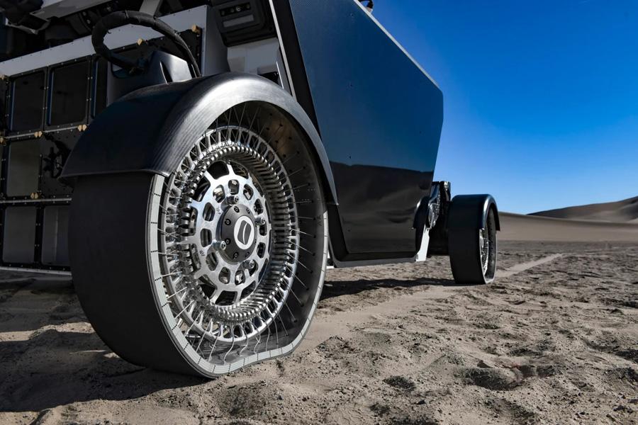 Venturi разработала колесо для лунного ровера FLEX