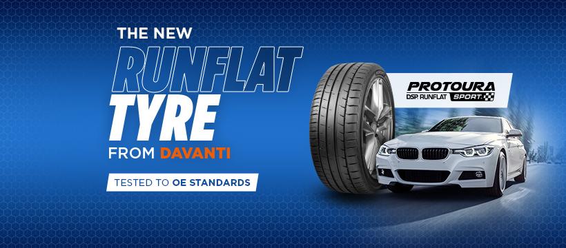 Шины Davanti Protoura Sport теперь доступны с технологией RunFlat