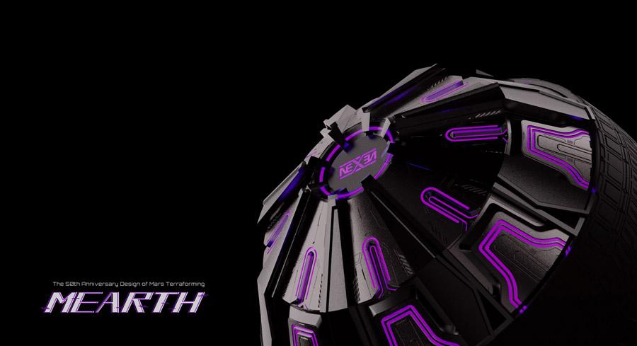 Концепт-шина Nexen Mearth для Марса отмечена премией IDEA Design Award 2023