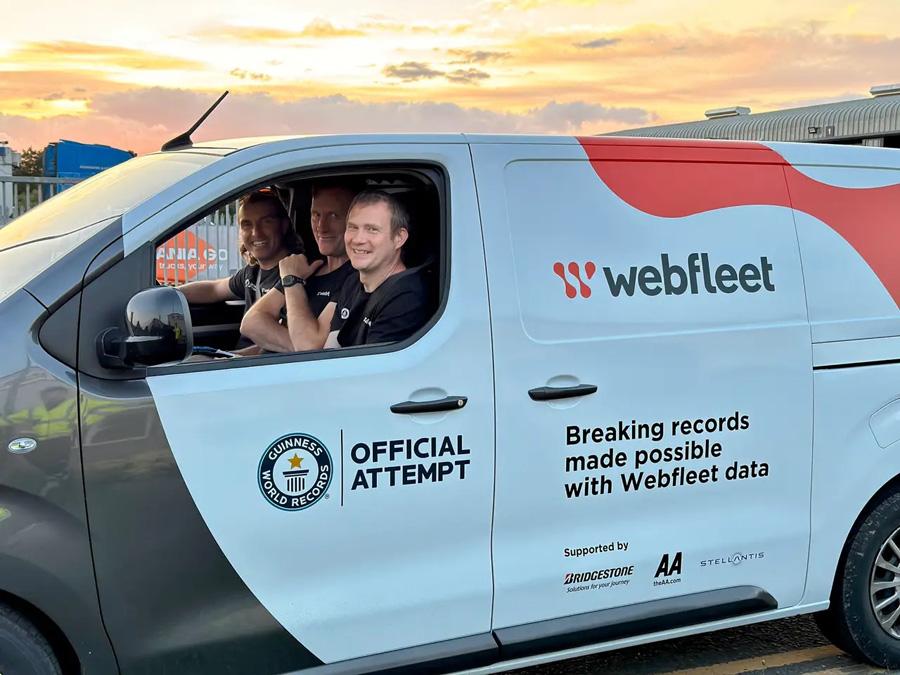 Электрофургон на шинах Bridgestone Duravis установил рекорд Книги Гиннесса