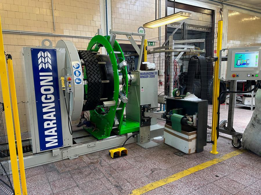 Marangoni помогает Volánbusz модернизировать завод по восстановлению шин для автобусов