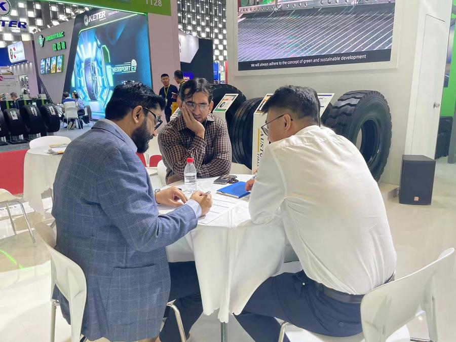 Prinx Chengshan на выставке Shanghai International Tire Fair 2023